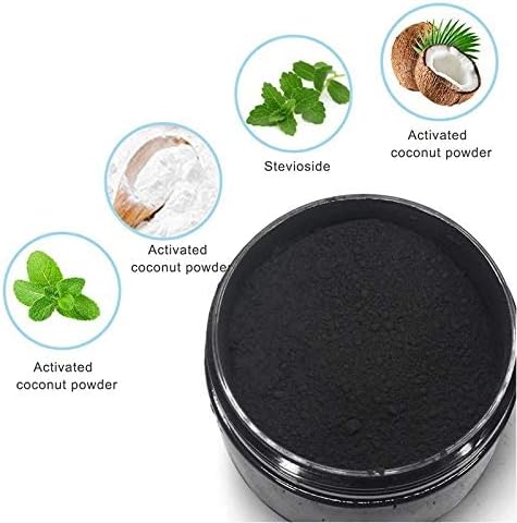 Activated Charcoal Teeth Whitening Powder – Natural Stain Remover for a Brighter Smile
