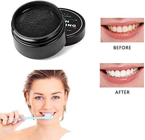 Activated Charcoal Teeth Whitening Powder – Natural Stain Remover for a Brighter Smile
