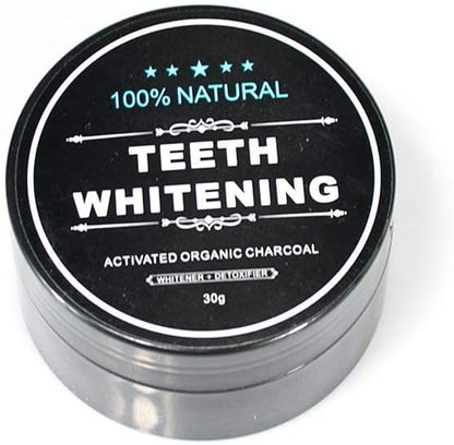 Activated Charcoal Teeth Whitening Powder – Natural Stain Remover for a Brighter Smile