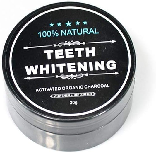 Activated Charcoal Teeth Whitening Powder – Natural Stain Remover for a Brighter Smile